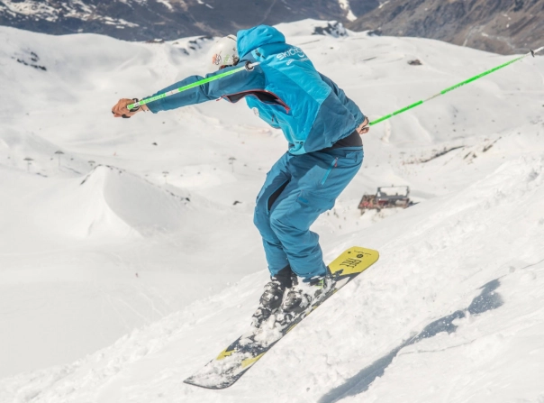 how to ride a monoski