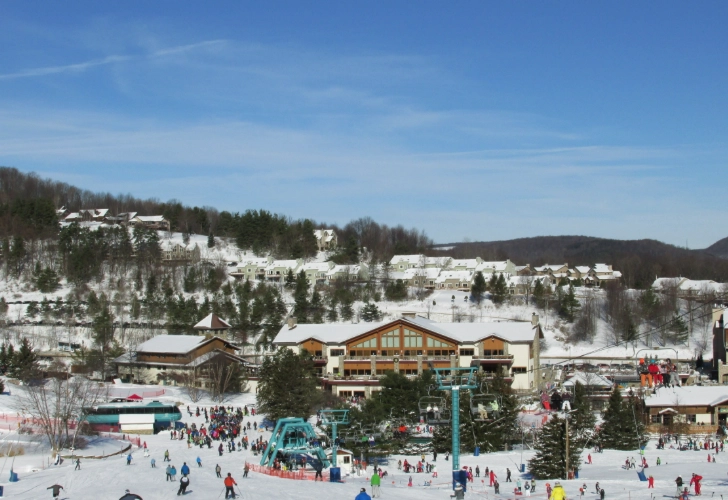 green ski resorts near PA