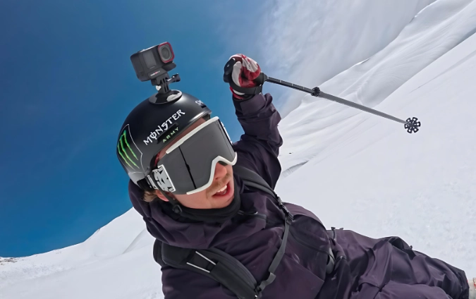 ski photography camera