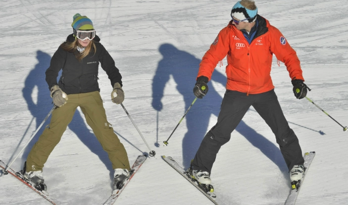 improve skiing technique