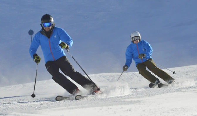 parallel skiing tips