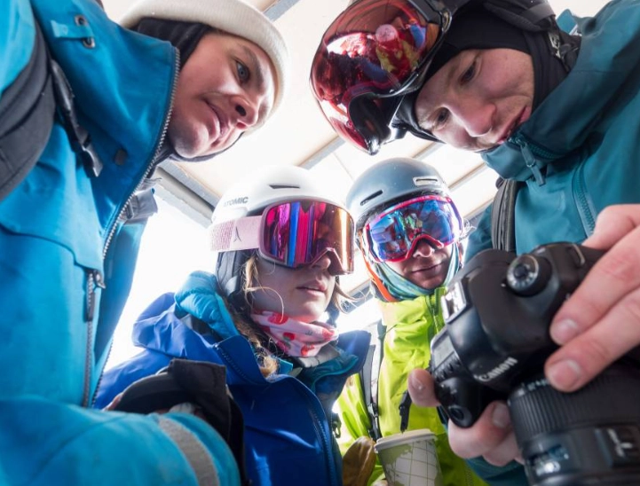 action camera for skiing