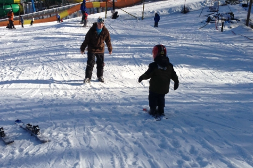 teaching kids to ski teaching kids to ski
