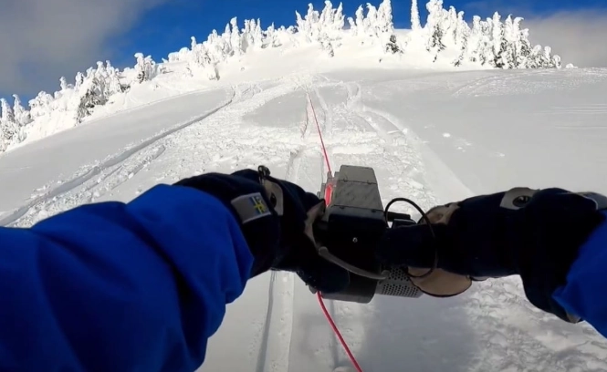 backcountry rope tow system