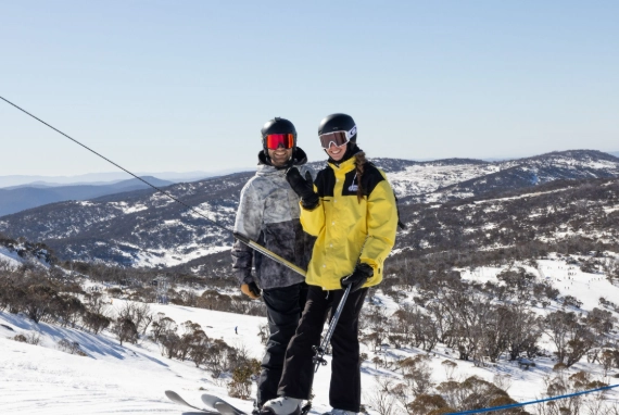 snowboard T-bar lift