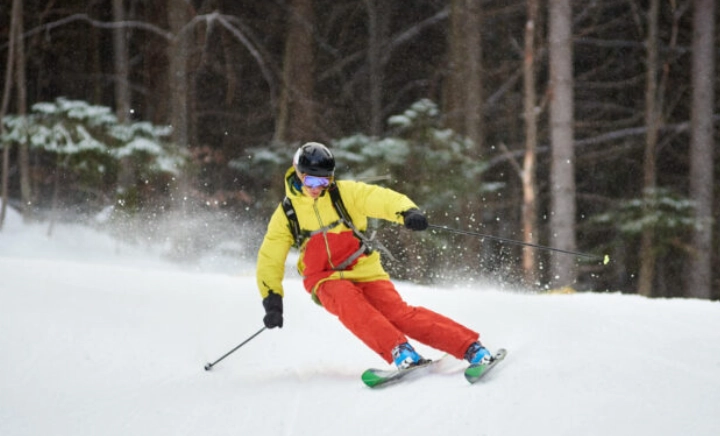 parallel turns skiing time