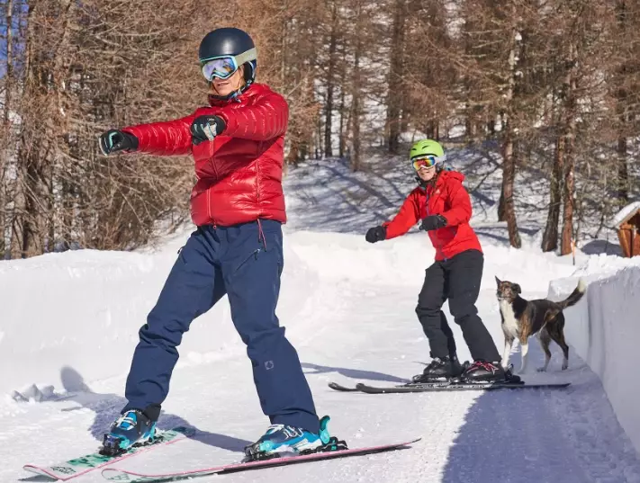 learn parallel turns skiing