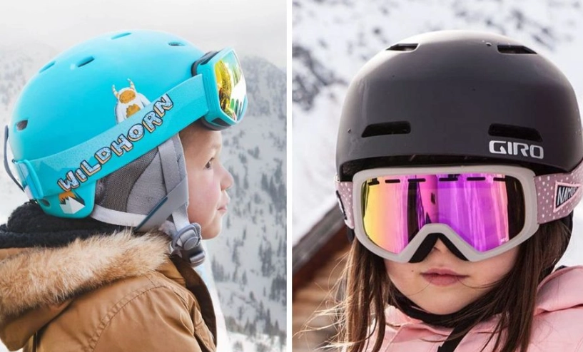 children's ski helmet