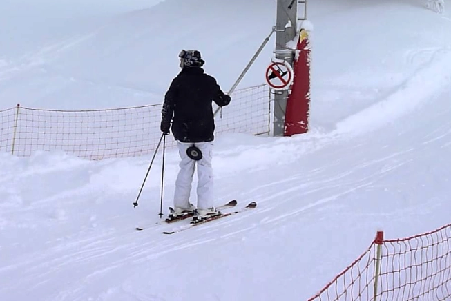 Poma button lift