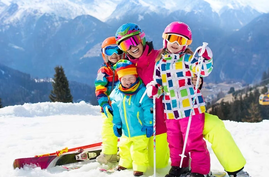 ski holidays with kids
