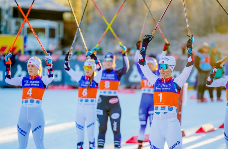 Nordic combined training