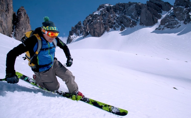 how hard is telemark skiing