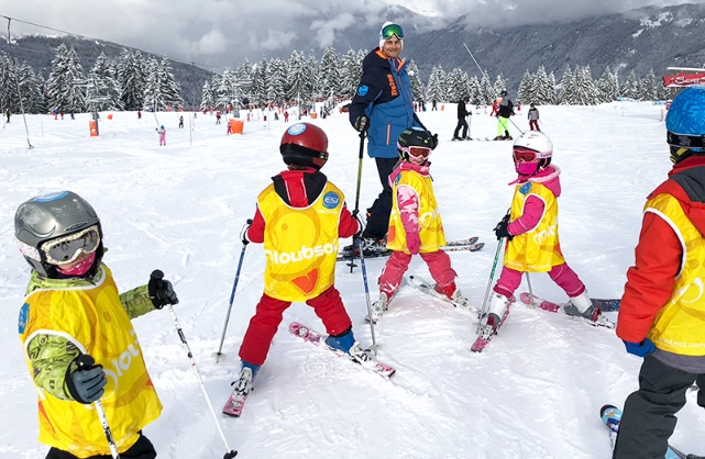 kids ski lessons