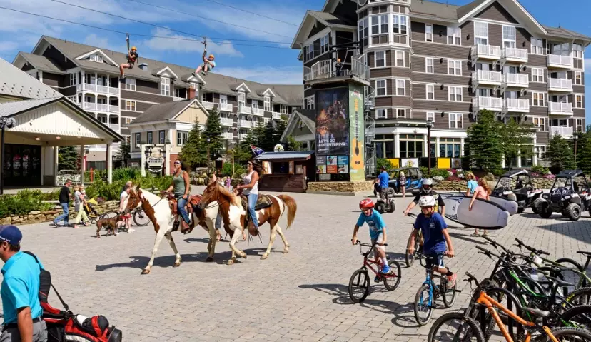 Snowshoe Mountain Resort skiing