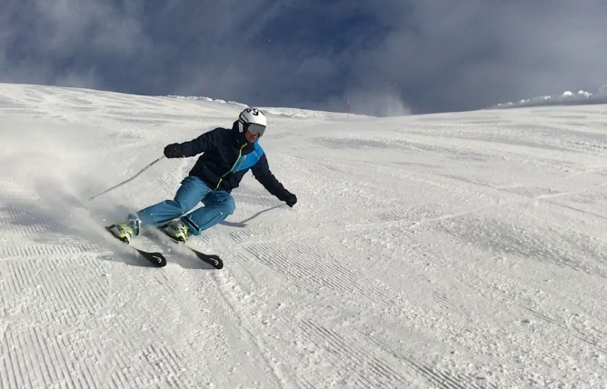 ski carving technique