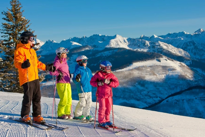 large group ski rentals