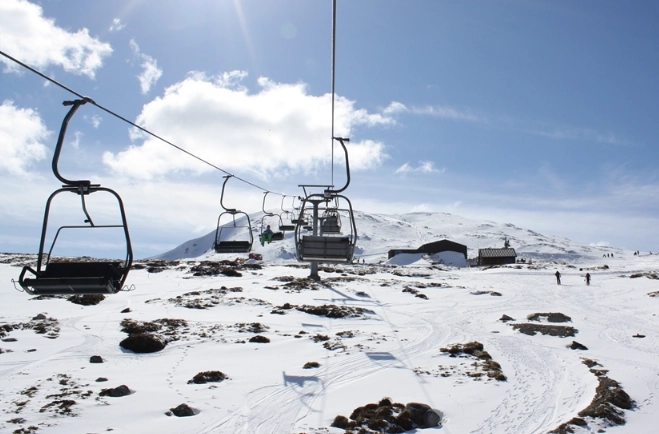 Chairlift Mountain skiing Chairlift Mountain skiing