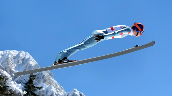 ski jumping phases