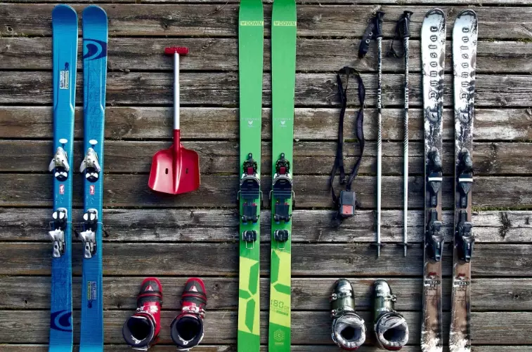 freeride ski equipment