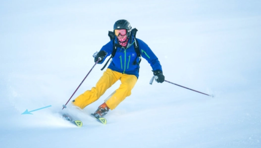 carving turns skiing