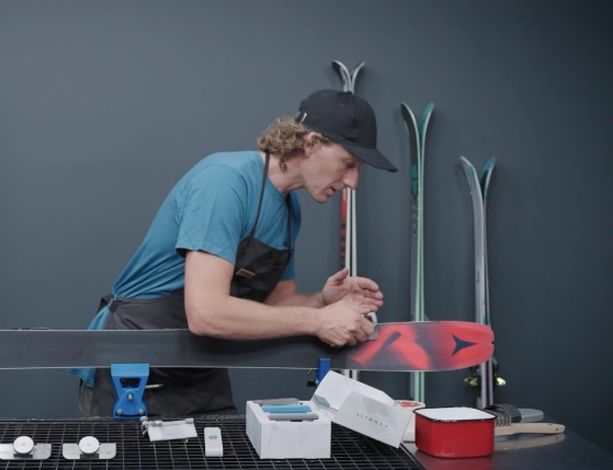 how to use ski edges