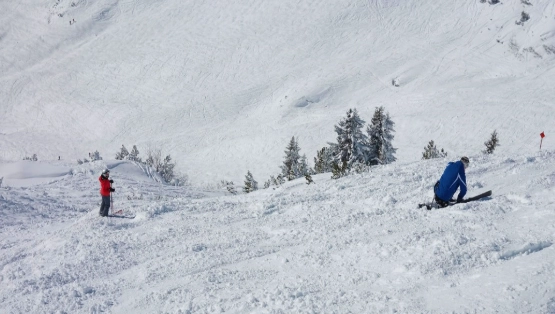 skiing moguls on steeps skiing moguls on steeps