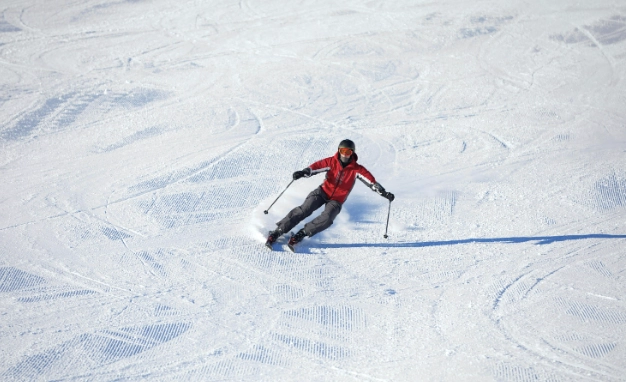 correct ski stance