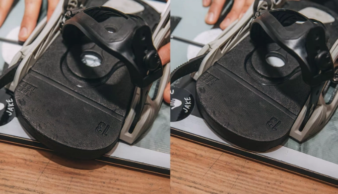 how to set up snowboard bindings