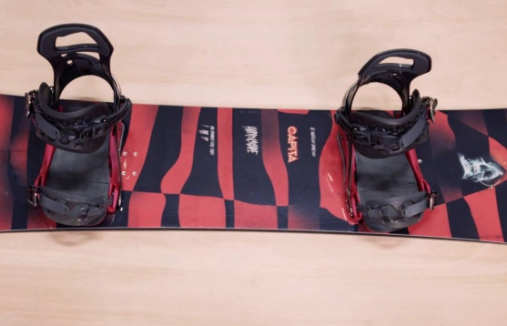 how to set up snowboard bindings