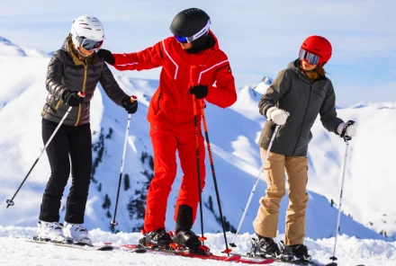 skiing posture for beginners
