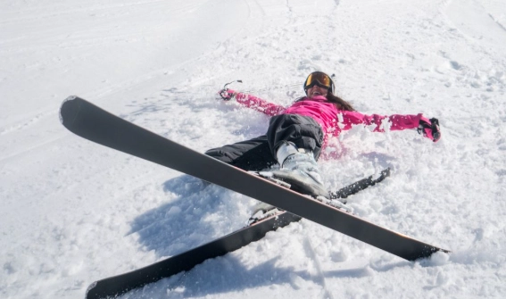 skiing fall recovery