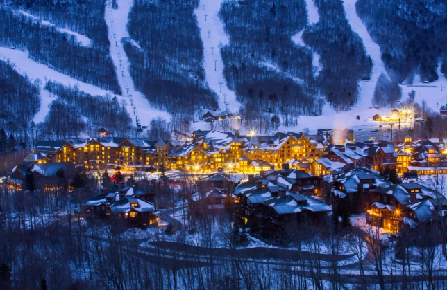 ski resorts open at night