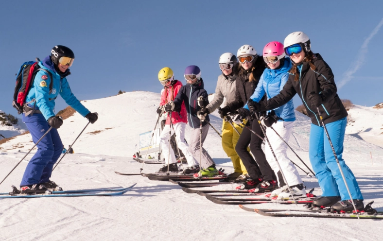 ski lessons for beginners