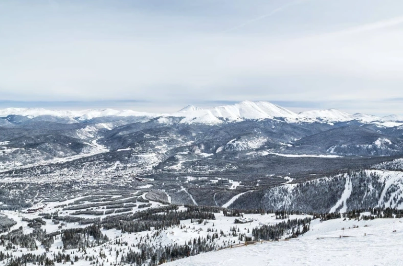 skiing in Breckenifornia