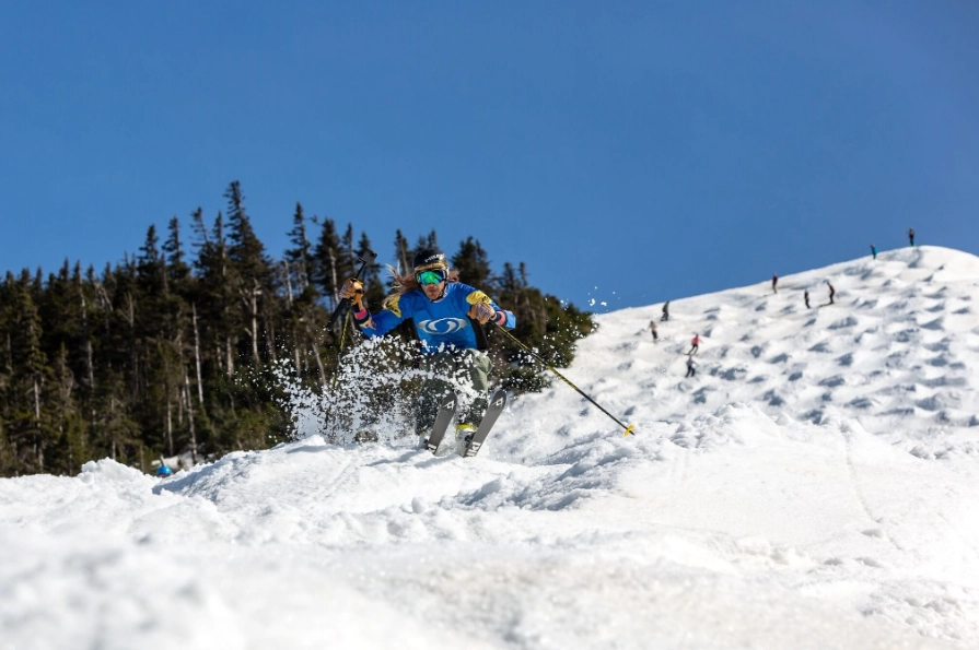 spring vs winter skiing spring vs winter skiing