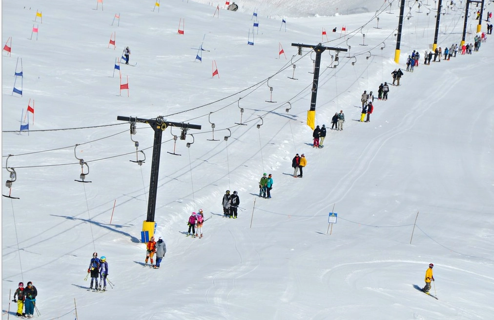 how to use a T-bar lift