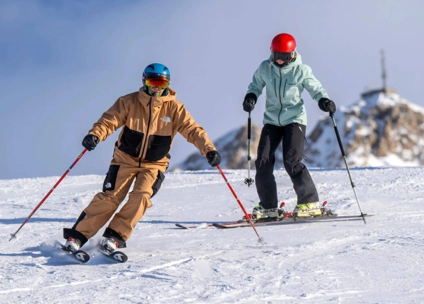 beginner ski lessons